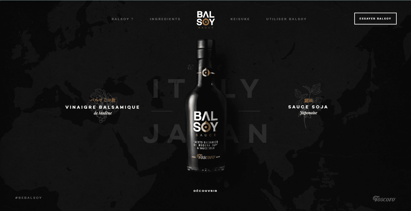 Balsoy's one page design