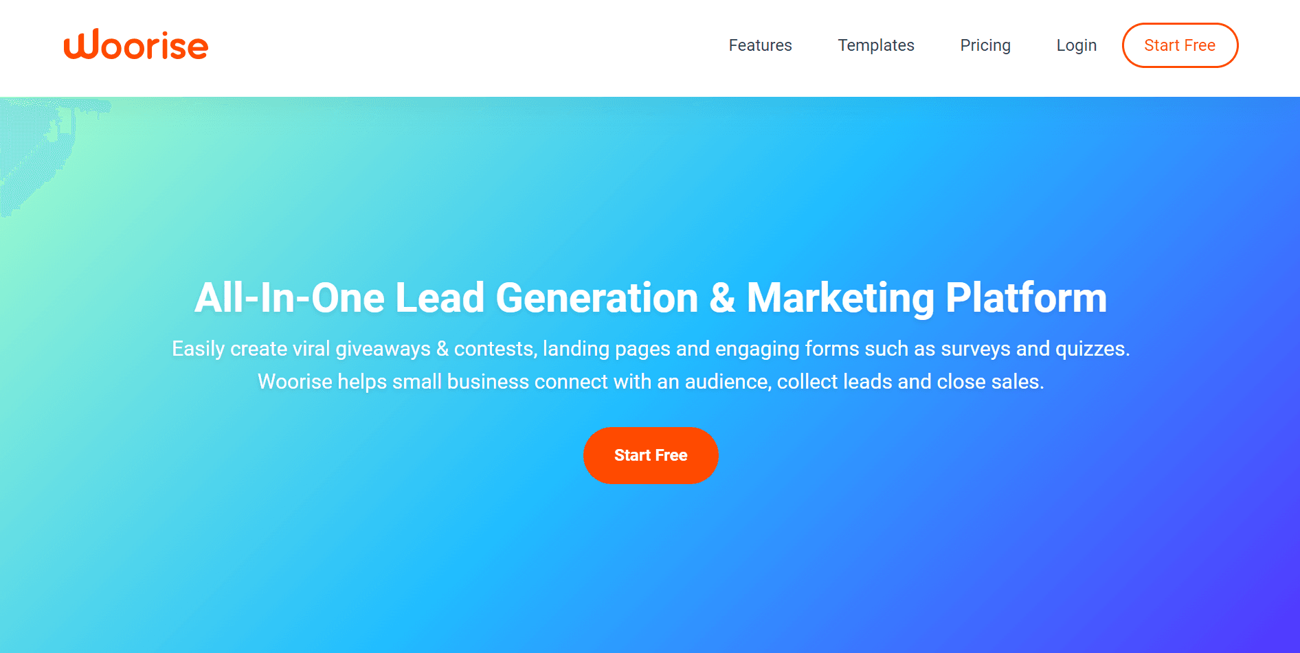 Woorise - All in one lead generation and marketing platform