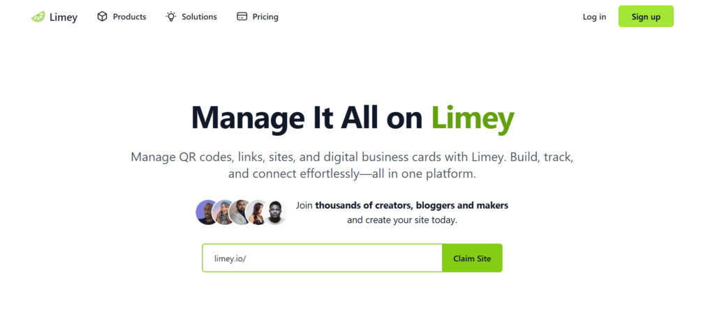 Limey homepage